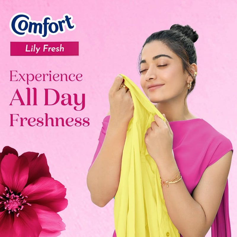 Comfort After Wash Lily Fresh Fabric Conditioner - 860 ml - Image 3